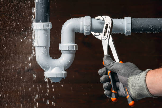 Professional Plumbing technician working in Hampton, MD